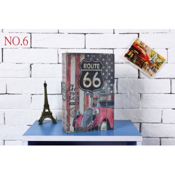 Size S 10/Color Combination Lock Hidden Safe Box Strongbox Steel Simulation Book Home Office Money Phone Safe Storage Box