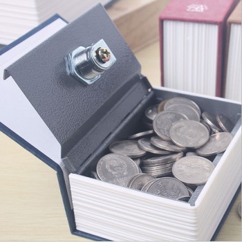 Dictionary Mini Safe Box Book Money Hidden Secret Security Safe Lock Cash Money Coin Storage Jewellery key Locker For Kid Gift