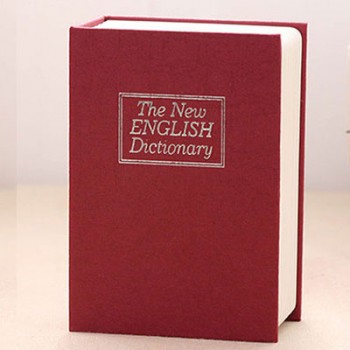 Dictionary Mini Safe Box Book Money Hidden Secret Security Safe Lock Cash Money Coin Storage Jewellery key Locker For Kid Gift