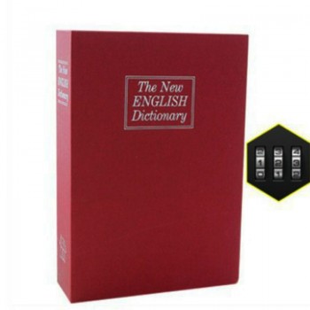 Dictionary Mini Safe Box Book Money Hide Secret Security Safe Lock Cash Money Coin Storage Jewelry key Locker Kid Gift DHZ002