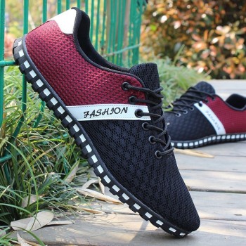 Summer Male Casual Shoes for Men Canvas Shoes Outdoor Sneakers Air Mesh Flats Brand Breathable Ferrary Shoes Zapatos Hombre