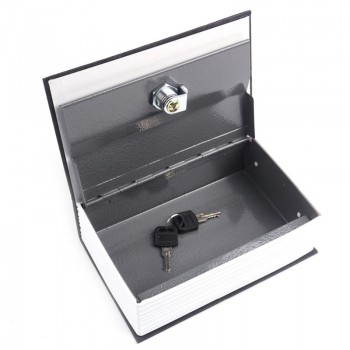 Security Simulation Dictionary Book Hidden Safes Case Home Cash Money Jewelry Locker Secret Safe Storage Box with Key Lock