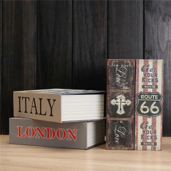 Hollow Mini Dictionary Safe Box Book Money Hide Secret Security Safe Lock Cash Money Coin Storage Jewellery key Locker Kid Gift