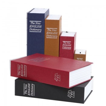 Book Safes Metal Steel Cash Secure Hidden English Dictionary Booksafe Homesafe Money Box Coin Storage Secret Piggy Bank Size M
