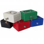 New Steel Safe Box Key Lock Money Jewelry Storage Security Box For Home School Office With Compartment Tray Lockable Safes XL