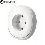 DIGOO DG-SP01 Dual USB Interface EU Plug Smart WiFi Socket with LED Night Light APP Remote Control Work with Amazon Alexa Google