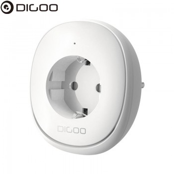 DIGOO DG-SP01 Dual USB Interface EU Plug Smart WiFi Socket with LED Night Light APP Remote Control Work with Amazon Alexa Google