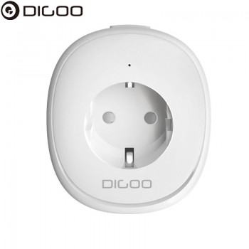 DIGOO DG-SP01 Dual USB Interface EU Plug Smart WiFi Socket with LED Night Light APP Remote Control Work with Amazon Alexa Google