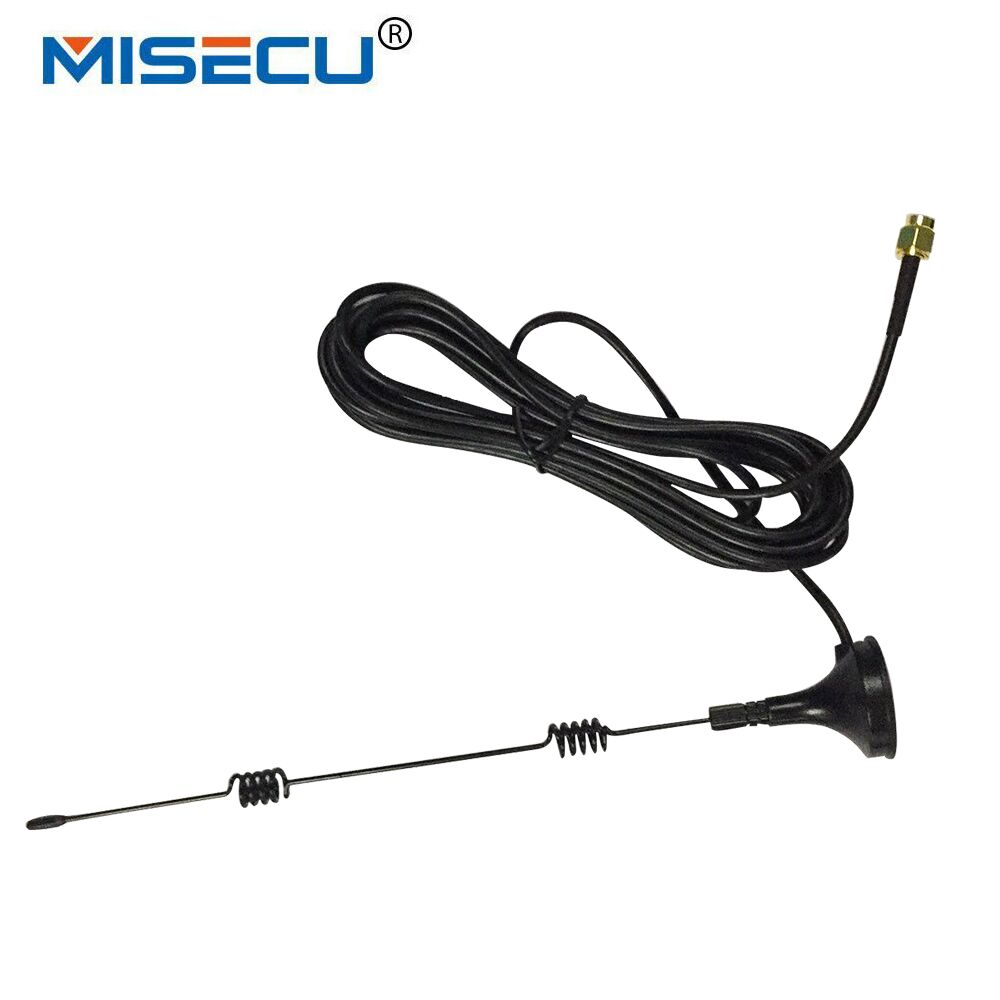 MISECU Wifi Antenna extension cable 3 meters long range 2.4G 3dbi Strengthen Transmission signal Work for Wireless cameras