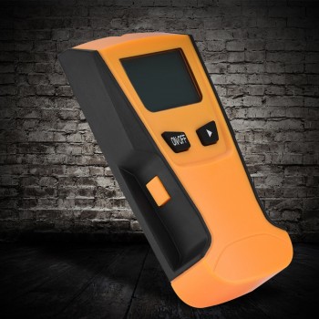 3 In 1 Metal Detector Find Metal Wood Studs AC Voltage Live Wire Detect Wall Scanner Electric Box Finder Wall Detector Yellow