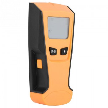3 In 1 Metal Detector Find Metal Wood Studs AC Voltage Live Wire Detect Wall Scanner Electric Box Finder Wall Detector Yellow