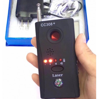 Full Range Anti-Spy Bug Detector Mini Camera RF Hidden Spy Signal Detector GSM Device Finder Privacy Protect Security