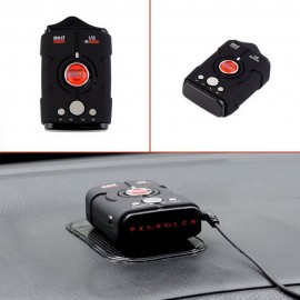 360 Degree V8 Car Radar Detector 16 Band Russia/English Version LED Display Anti Radar Detector XK NK Ku Ka Laser