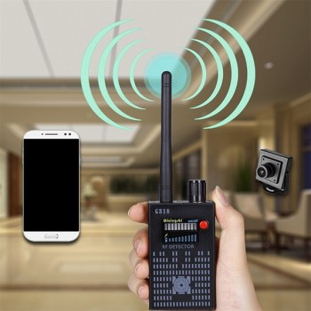 GPS High-speed 1MHz-8000MHz detect Mobile Anti-Spy wireless Amplification Detector Hidden Signal Detector