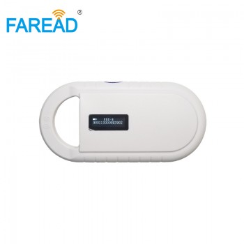 Free shipping universal ISO11784/5 134.2KHz FDX-B Pet Microchip scanner Portable chip reader for dog animal chip