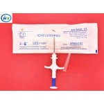 200pcs/lot 134.2KHz ISO FDX-B Animal Dogs 1.25*7mm Pet Microchips Transponder Syringe animal Id Implantable Syringe injector