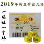 2019 NL Pigeon ring with cards Bird RINGS 20PCS/lOT