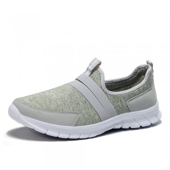 2019 Spring women sneakers shoes women Breathable Mesh shoes ballet flats ladies slip on flats loafers shoes Plus size 41 42
