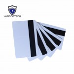 200pcs Blank Plastic CR80 Hico magnetic stripe Cards ISO standard size printable white pvc card