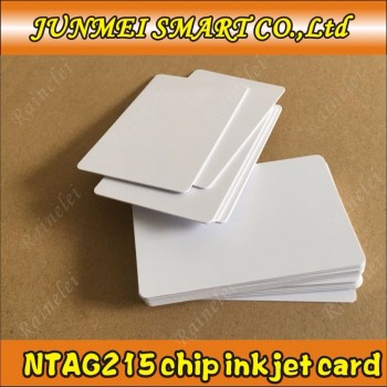 Free shopping 50pcs Inkjet Printable Nfc Cards Blank,Nfc Card 215 chip for all nfc phone.