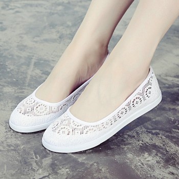 Cuculus 2019 New Canvas nurse shoes Solid Women Platform Casual Shoes Women Flat Bottom feminino Women shoes 437