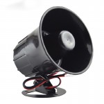 DC 12V Wired Loud Alarm Siren Horn Loudspeaker With Bracket Home Outdoor Public Address Broadcasting Security Protection System