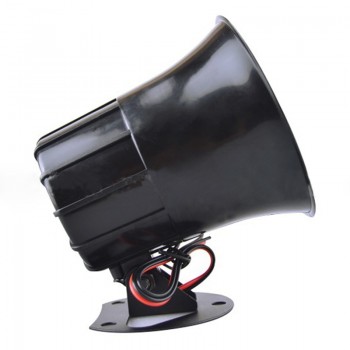 DC 12V Wired Loud Alarm Siren Horn Loudspeaker With Bracket Home Outdoor Public Address Broadcasting Security Protection System