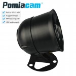WT2000 10W Car Truck Alarm Siren Horn Loud Speaker Outdoor Voice Broadcast Support micro SD Card Playback Speech Customization