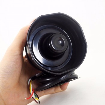 WT2000 10W Car Truck Alarm Siren Horn Loud Speaker Outdoor Voice Broadcast Support micro SD Card Playback Speech Customization