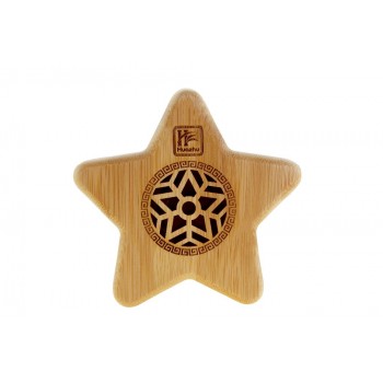 Bamboo Stereo Edition  Portable Bluetooth Speaker with Volume Booster AMP 5 Watts Power,Custom Bass Radiator,Bluetooth audio