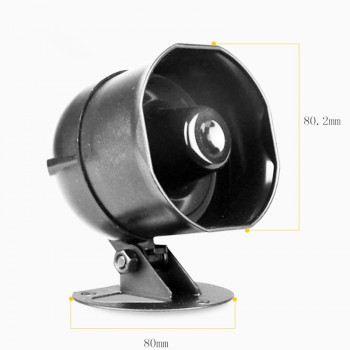 WT2000 10W Small Siren Alarm Horn Audio Speaker Outdoor Voice Broadcast Support micro SD Card Playback Speech Customization