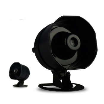 WT2000 10W Small Siren Alarm Horn Audio Speaker Outdoor Voice Broadcast Support micro SD Card Playback Speech Customization
