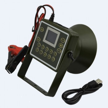 Waterproof MP3 Player Built-in 60W Speaker Included 340 Songs 6 Language LCD Display Numeric Keypad Control Outdoor Desertproof
