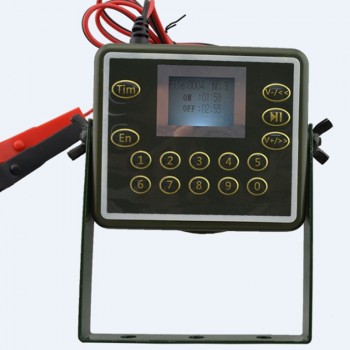 Waterproof MP3 Player Built-in 60W Speaker Included 340 Songs 6 Language LCD Display Numeric Keypad Control Outdoor Desertproof