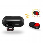 Solar Powered Bluetooth Earphone with Panel Magnetic Charging for Car Headset at Home Outdoor with Softer  Rliable for All Ears