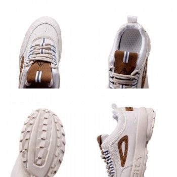 Women Casual Shoes Vulcanize sneakers Femme 2018 Spring Autumn brand white platform wedge  Lace-Up White Breathable woman