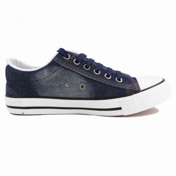 Fashion Women Sneakers Denim Casual Shoes Female Summer Canvas Shoes Trainers Lace Up Ladies Basket femme Stars tenis feminino