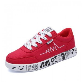 New 2018 Spring Women Shoes Black Sneakers Female Lace-up Women Casual Shoes Breathable Walking Canvas Shoes Women Graffiti Flat