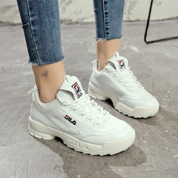 Women Casual Shoes Femme 2018 Spring Autumn Shoes Women Sneakers Flats Fashion Lace-Up White Breathable woman Sneakers ST314