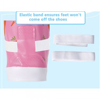 JACKSHIBO Children Rain Cover for Shoes Animal Prints Shoe Protector Reusable Accessories for Shoe Covers for Shoes Waterproof
