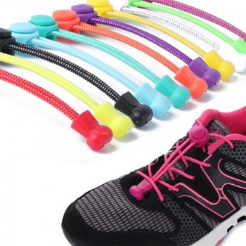 No Tie Shoelaces Stretching Lock lace Locking Shoe Laces Elastic Sneaker Chidren Shoelaces Shoestrings Running/Jogging/Triathlon