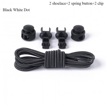 No Tie Shoelaces Stretching Lock lace Locking Shoe Laces Elastic Sneaker Chidren Shoelaces Shoestrings Running/Jogging/Triathlon