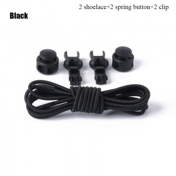 No Tie Shoelaces Stretching Lock lace Locking Shoe Laces Elastic Sneaker Chidren Shoelaces Shoestrings Running/Jogging/Triathlon