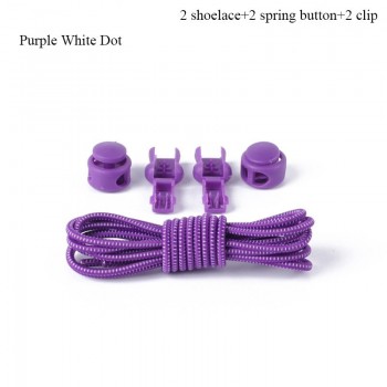No Tie Shoelaces Stretching Lock lace Locking Shoe Laces Elastic Sneaker Chidren Shoelaces Shoestrings Running/Jogging/Triathlon