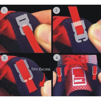 Elastic No Tie Shoelaces Sports Trainer Running Athletic Sneaks Shoe laces DIY Easy Shoe Rope String