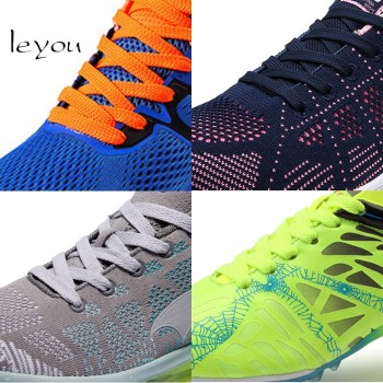 Leyou New Sneaker Flat Shoelaces Hiking Boots Shoe Strings Colored Shoe Laces for Sneakers Laces Drop Shipping