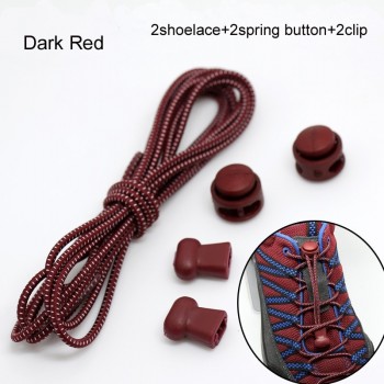 Shoelaces Unisex Elastic Shoe Laces For Men Women All Sneakers Fit Strap Sport Shoes Reflective Buckle lazy lock laces white