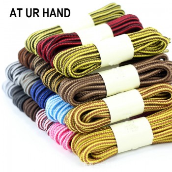 Fashion 120 cm new design rope shoelaces round casual sneakers shoelaces skate boot shoe laces strings