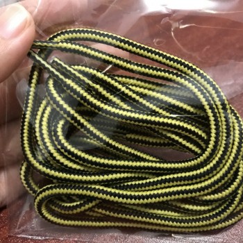 Fashion 120 cm new design rope shoelaces round casual sneakers shoelaces skate boot shoe laces strings