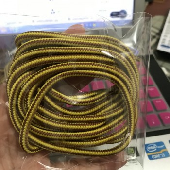 Fashion 120 cm new design rope shoelaces round casual sneakers shoelaces skate boot shoe laces strings